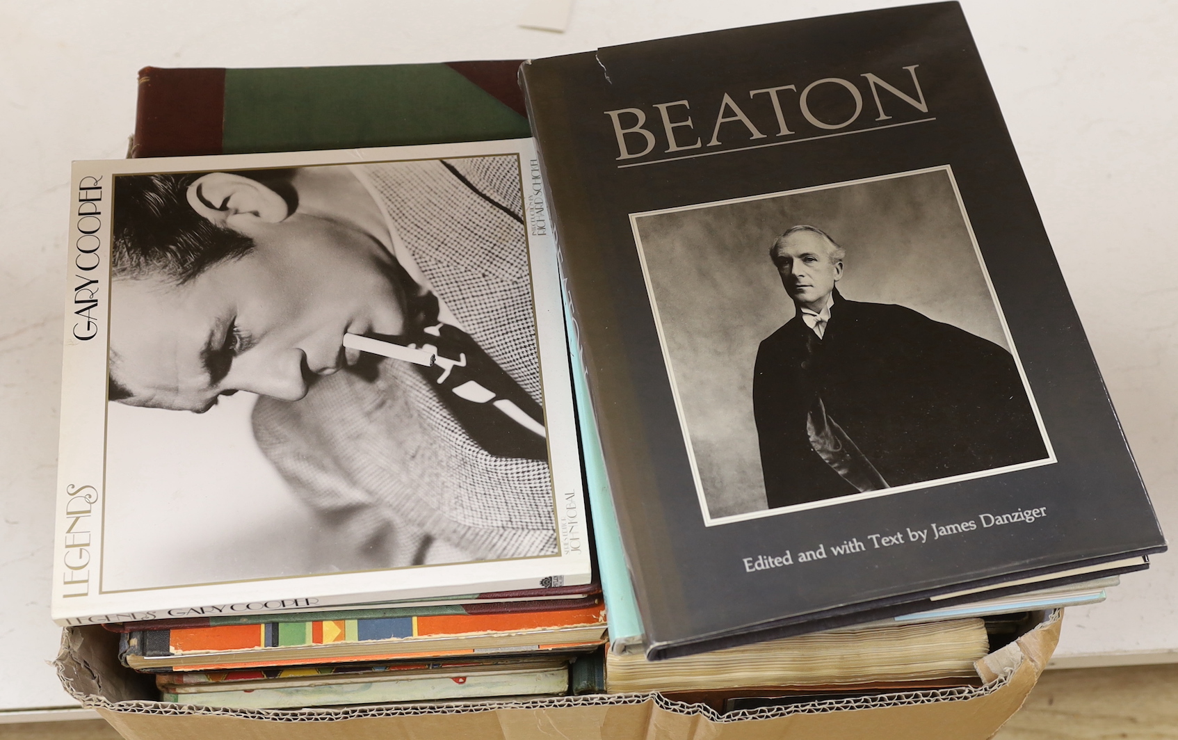 Picture Show Annuals (9), Film-Lovers Annuals (3), and five others similar, mostly pre-war; together with some photographic books (22)